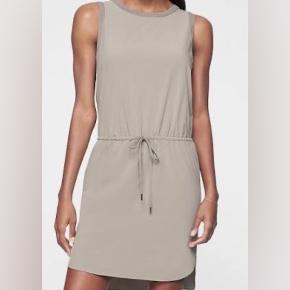 Athleta Silver Gray Rincon Dress